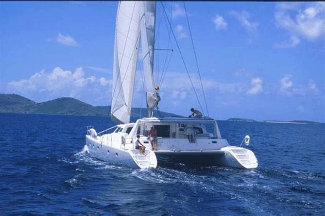 50' Luxury Yacht. Private Full or Half Day Catamaran Snorkel, & Beach Experience - A 50-foot private catamaran in St Thomas, built for actual relaxation