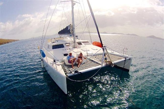 50' Luxury Yacht. Private Full or Half Day Catamaran Snorkel, & Beach Experience - Secret Harbour and Brewer’s Bay: great early stops for a “settle in” start