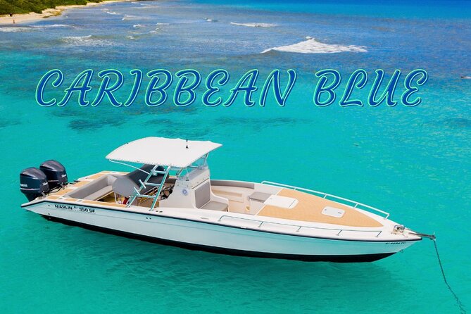 Caribbean Blue Charters - Full Day Boat Charter - 35' Marlin Power Boat - A 35-Foot Private Charter Changes the Pace in St Thomas