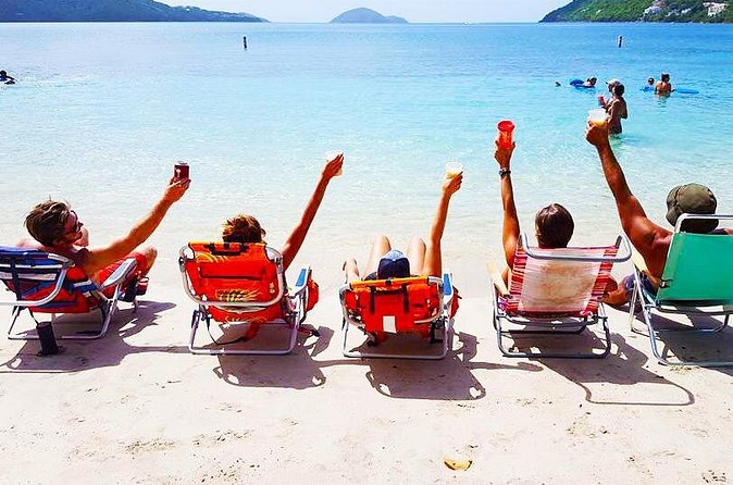 Catamaran Sail to Jost Van Dyke (Soggy Dollar Bar) - Breakfast, Bottomless Mimosas, and the On-Boat Vibe