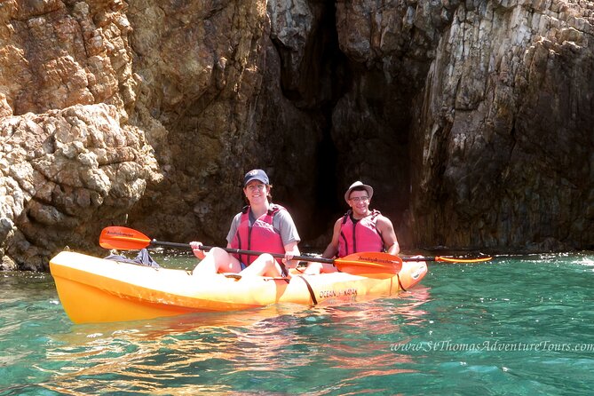 Coral Reef and Turtle Kayak Excursion - Stop 1: coral reef landing, snorkel gear, and island stories on the water