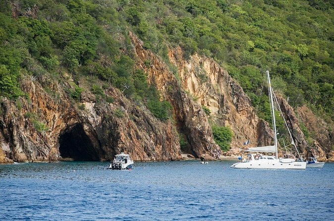 Discover The Baths of Virgin Gorda Full Day Adventure - Ritz Carlton St. Thomas - Treasure Point Caves: rock legend, short wandering, and snorkeling time