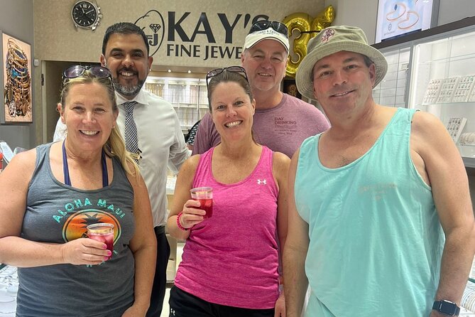 Drinks & Diamonds Shopping Experience in St. Thomas - Drinks on Arrival and Family-Run Service That Feels Personal