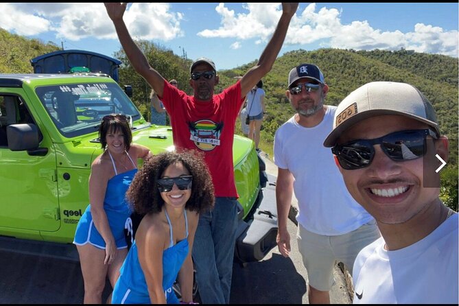 Full Day Cultural Jeep Beach Tour, St. Thomas & Water Island - Crown Mountain Off-Road Time, 1555 Feet of Views, and Mountain Top Photos