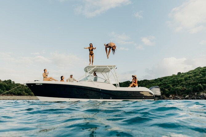 Full-Day Private Boat Charter from St. John or St. Thomas - Private catamaran day around St. John, not just a ride