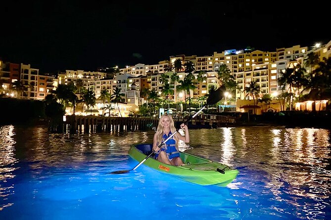 Glow Boats LED Night Kayak, Marriott Frenchman's Cove Dock, USVI - Glow Boats LED Night Kayak: the point is simple, see the sea at night