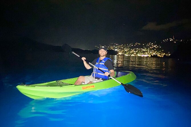 Glow Boats LED Night Kayak, Marriott Frenchman's Cove Dock, USVI - Paddling comfort, safety, and the limits that matter