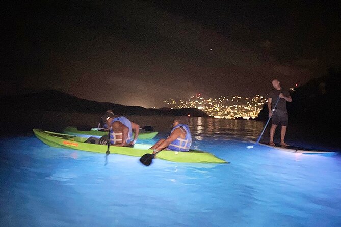 Glow Boats LED Night Kayak, Marriott Frenchman's Cove Dock, USVI - Price and value at about $75 per person