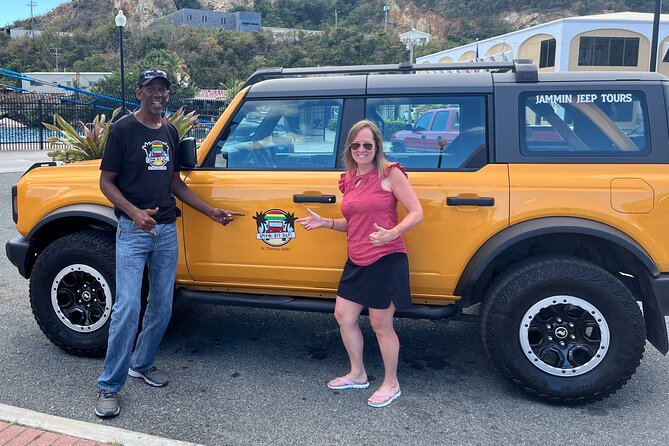 Half Day Cultural Jeep Beach Adventure - 4 Hr Tour St. Thomas - Stop 3: Magens Bay beach time with noodles, safety gear, and options