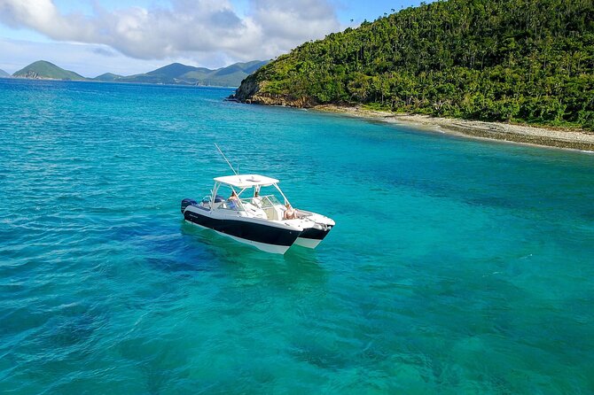 Half or Full-Day Private Boat Charter from St. John or St. Thomas - Full-day charter options: South Shore beaches and Coral Bay’s Lime Out