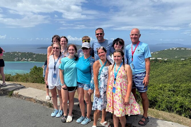 Paradise Taxi & Tours USVI -St. Thomas, Virgin Islands-Private Group-Island Tour - Mafolie Hill Stop and the Colorful Viewpoint Logic