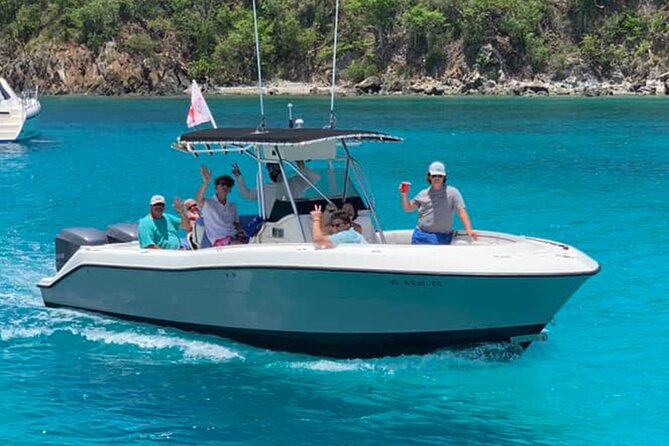 Private 6-Hour Island Hopping in US Virgin Islands - 500hp Hydro Sport - A 500hp Hydro Sport charter changes the St Thomas pace