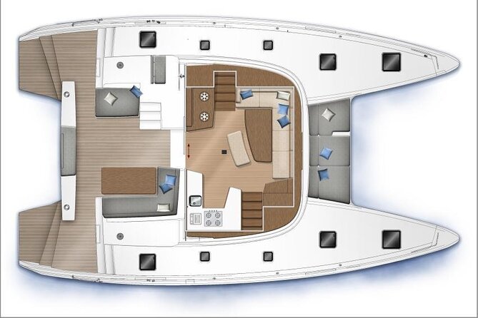 Private Luxury Charter Aboard New Multi-Deck Lagoon Catamaran - Choosing the Half-Day vs Full-Day Plan