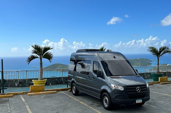 Private St. Thomas One Way Luxury Mercedes Van Limousine Service - Duration: Planning for 20 Minutes to 1 Hour