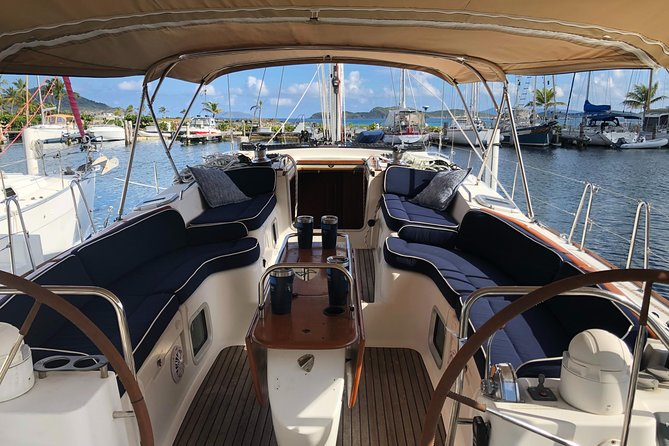 Private Sunset Sail, Open Bar, 12 Guests, Amazing Island Views - Sailing toward Great St. James: what to expect before the anchor