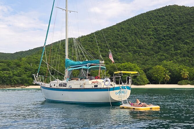 Sail and Snorkel Private Charter - Mid-Day Sail 1230pm to Sunset - A 5-Hour Private Sail From Sapphire Beach Marina