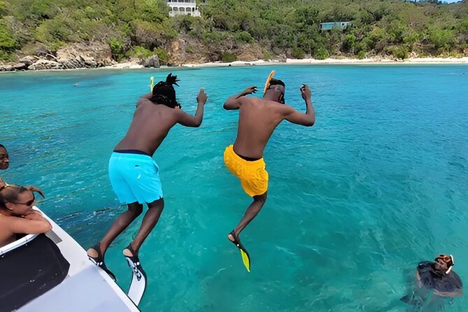 SeaFari FastCat - Sun, Fun, Swimming, Snorkeling & Boat Party - Stop 1: Honeymoon Beach for Snorkel and Swim (Plus a Bar Option)