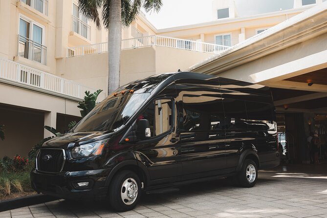 Shared VIP Shuttle from Westin Frenchman's Reef to STT Airport - Airport drop-off at the departures section, plus luggage help