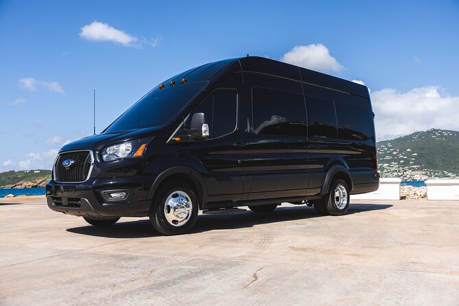 Shared VIP Shuttle from Westin Frenchman's Reef to STT Airport - The van ride through St. Thomas roads, comfort, and the shared-trip reality