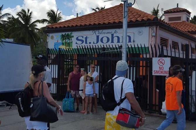 St John Island Sightseeing Tour - Pickup, timing, and the open-air taxi ride