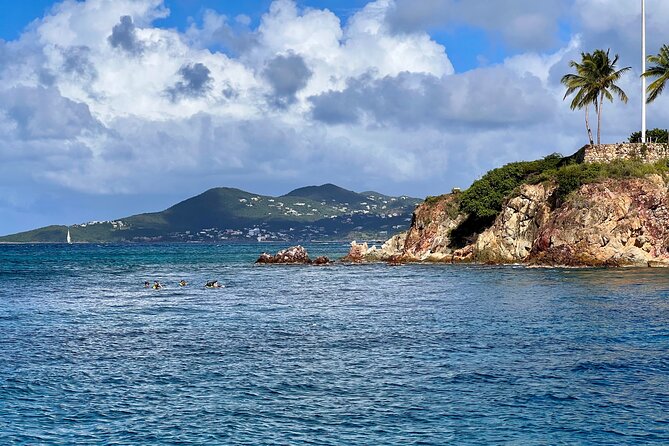 St. John Luxury Catamaran Turtle Snorkel and Cays Full Day - Food and drinks onboard: continental breakfast, deli-style lunch, and top-shelf timing