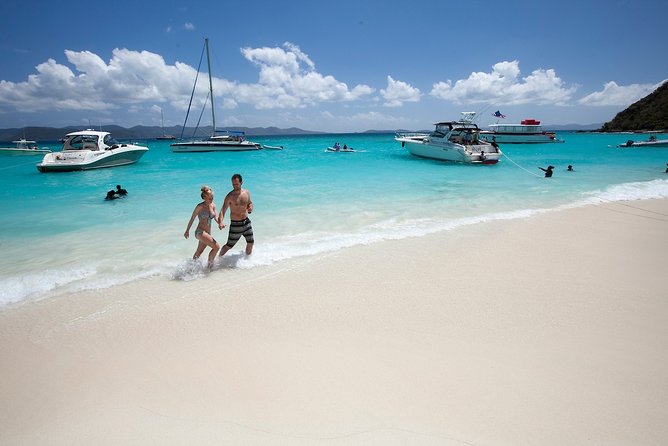 St. John PiZZA Pi Snorkel Sail with Beach Stop, Lunch & Open Bar - Westin - Crew service, towels, and the small fixes that save your day