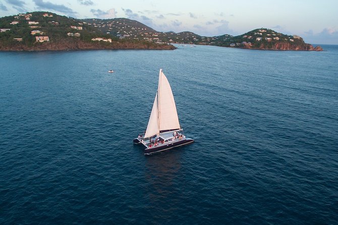 St. Thomas Dinner Sail to St. John with Open Bar & Hors D'oeuvres - Ritz-Carlton - St. John Dinner Time: Choose Your Restaurant and Own the Plan