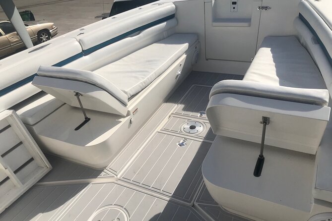 St Thomas Full-Day Boat Rental 37' Intrepid Powerboat - Boat quality and captain care: why people keep naming the captains