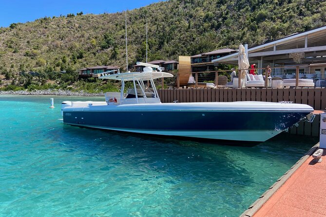 St Thomas Full-Day Boat Rental 37' Intrepid Powerboat - How the captain shapes your route around St Thomas and beyond