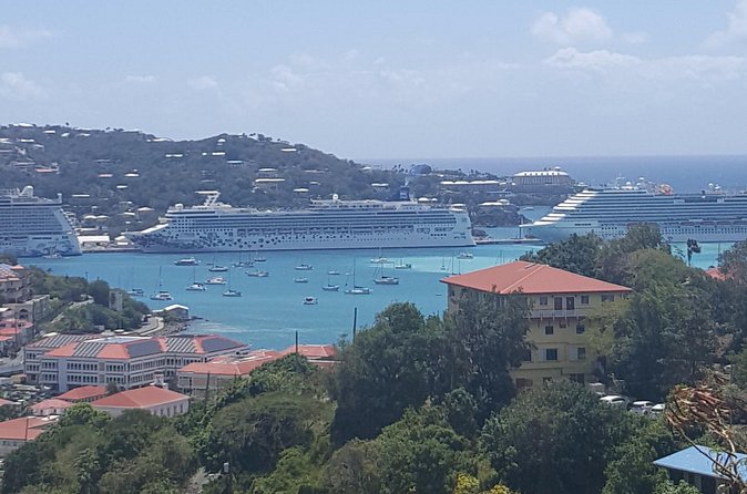 St Thomas Half Day Private Tour (1-10 ppl) - Charlotte Amalie for shopping and a real lunch window
