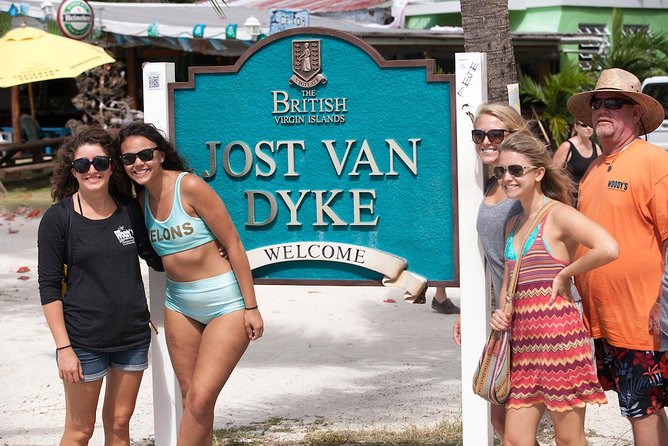 St. Thomas Jost Van Dyke & Soggy Dollar Snorkel Sail w/ Breakfast - Ritz-Carlton - Great Harbor customs, then White Bay: the route is the work