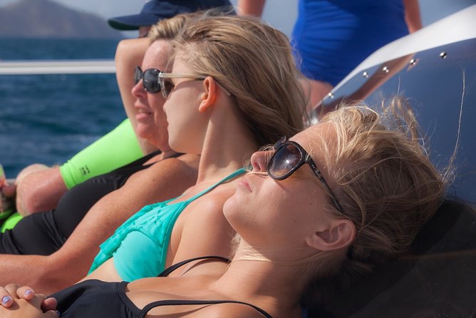 St. Thomas Maho Bay Turtle Snorkel Sail - Ritz-Carlton - The open bar after snorkeling, fun without taking over the day
