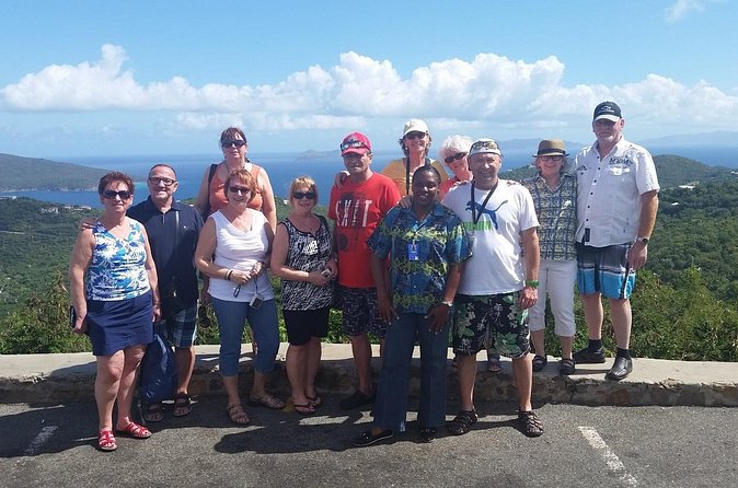 St Thomas Private and Customized Sightseeing Tour - Megans Beach at the V.I. Scenic Tours stop: the big first payoff
