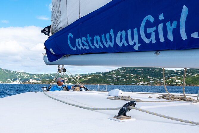 St. Thomas Sunset Sail, Serenity at Sea - Onboard comfort, restrooms, and the value of a smaller cap