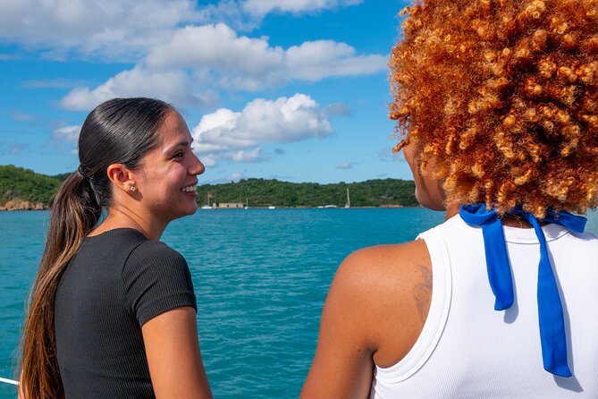 St. Thomas Sunset Sail, Serenity at Sea - Golden hour on the Charlotte Amalie harbor