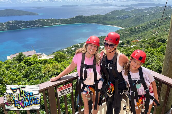 Tree Limin' Extreme Zipline - Up on the Mountain: Orientation, Then You Start Flying