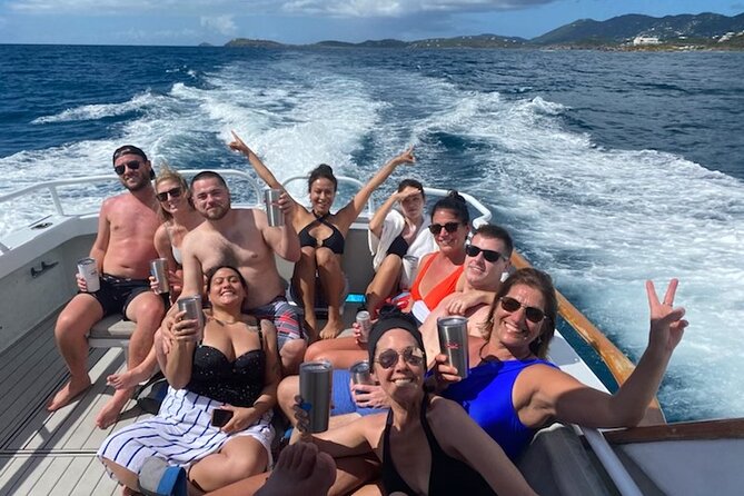 US Virgin Islands Island Hop & Food Boat Tour - The all-day open bar and snacks: fun, but pace it like a pro